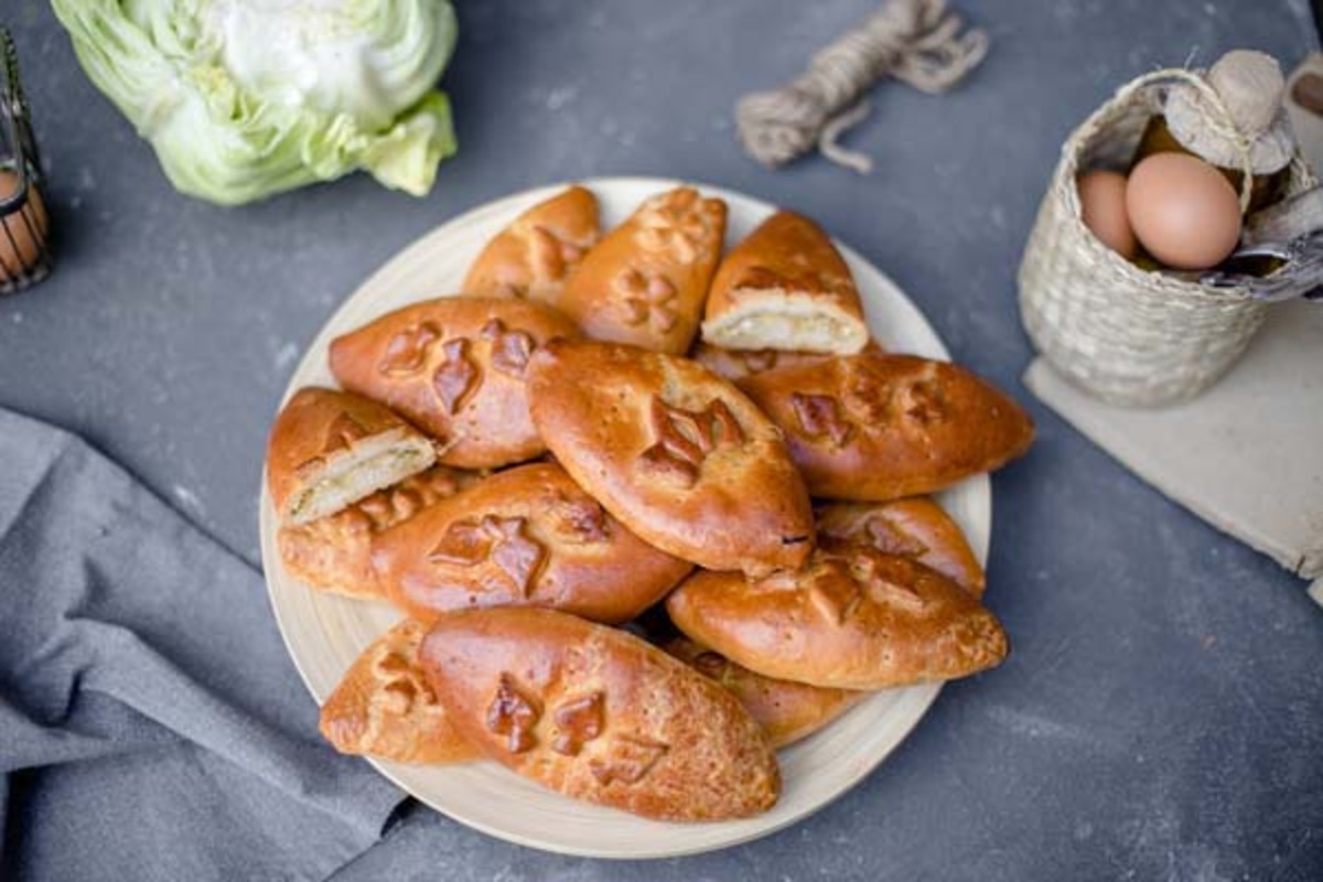 Пирожки с капустой